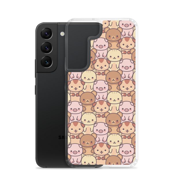 Kawaii Animals Samsung Clear Case