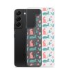 Cat Silhouettes Samsung Clear Case