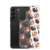 Cute Cat Samsung Clear Case