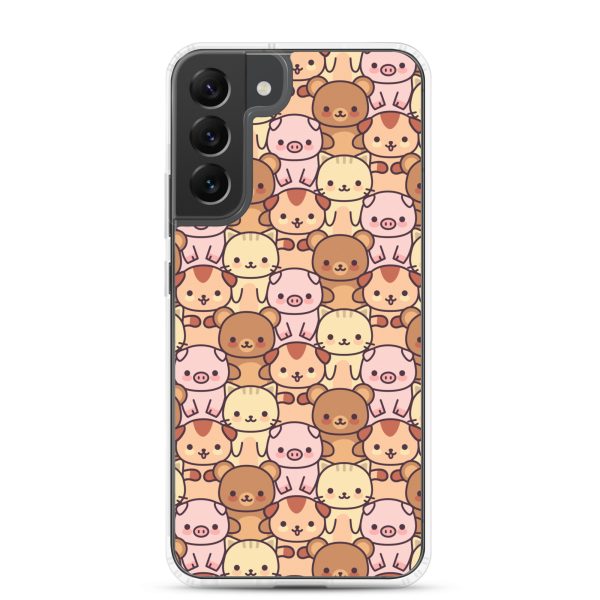 Kawaii Animals Samsung Clear Case