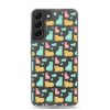 Cat Cute Colorful Samsung Clear Case