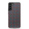 Cats and Flowers Doodle Samsung Clear Case