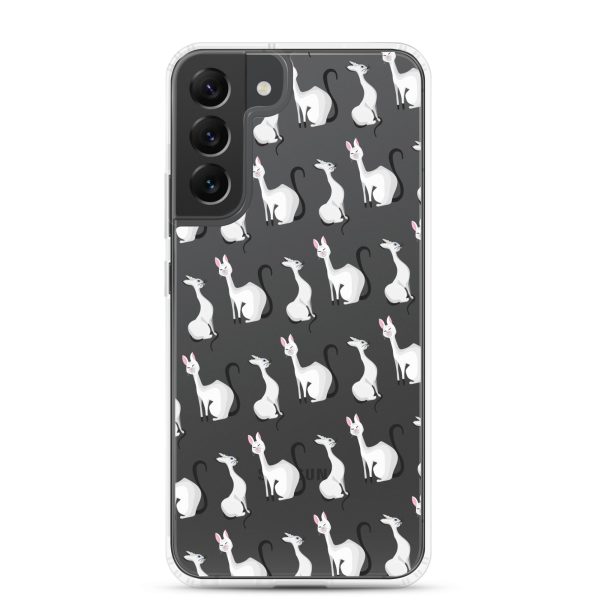Classy Cats Samsung Clear Case