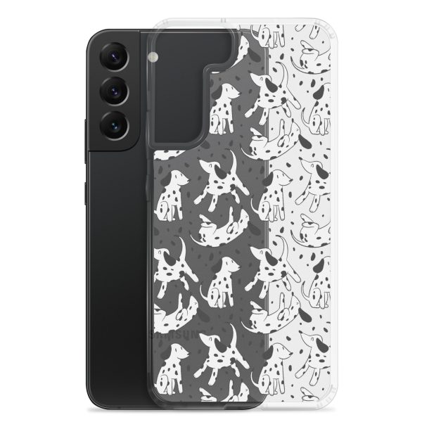 Dalmatian Dog Samsung Clear Case