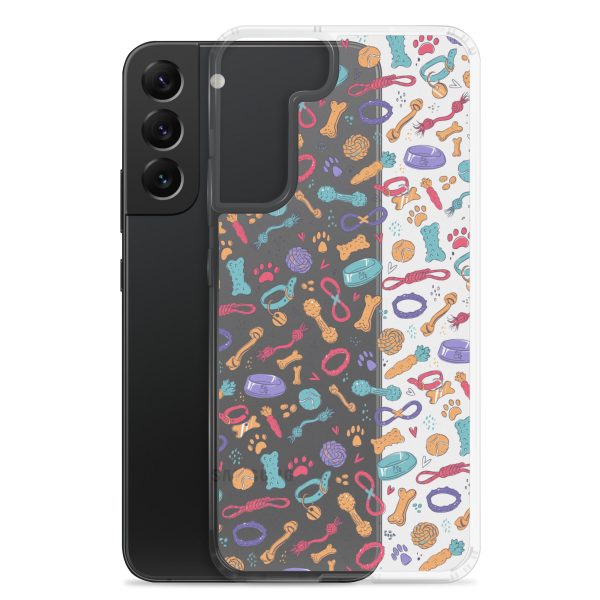 Dog Toys Samsung Clear Case