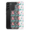 Cat Silhouettes Samsung Clear Case