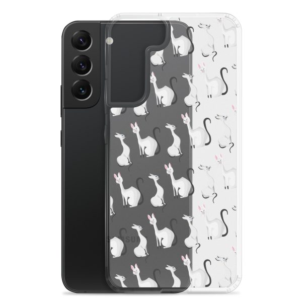 Classy Cats Samsung Clear Case