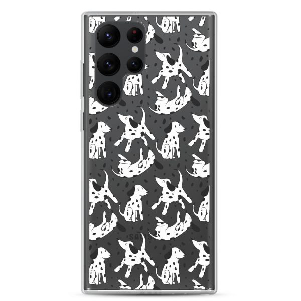 Dalmatian Dog Samsung Clear Case