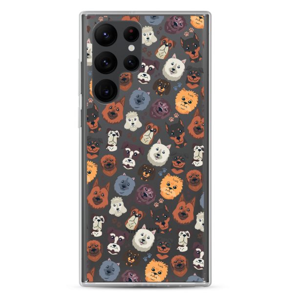 clear-case-for-samsung-samsung-galaxy-s22-ultra-case-on-phone-6a1e77f16f959.jpg Dog Heads Samsung Clear Case