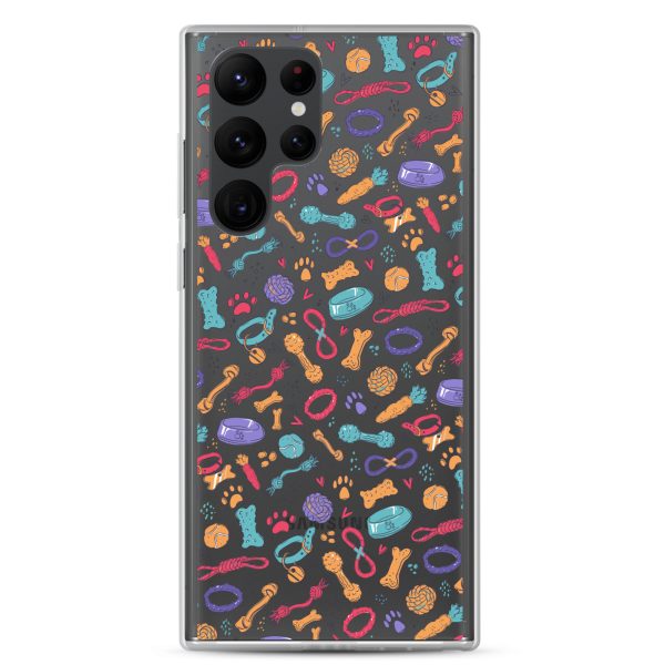Dog Toys Samsung Clear Case