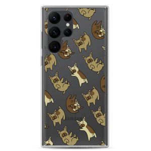clear-case-for-samsung-samsung-galaxy-s22-ultra-case-on-phone-6a1e78fc25b9f.jpg French Bulldog Samsung Clear Case
