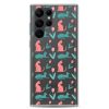 Cat Silhouettes Samsung Clear Case