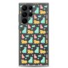 Cat Cute Colorful Samsung Clear Case