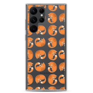 clear-case-for-samsung-samsung-galaxy-s22-ultra-case-on-phone-6a1e7a455462d.jpg Orange Cat Samsung Clear Case