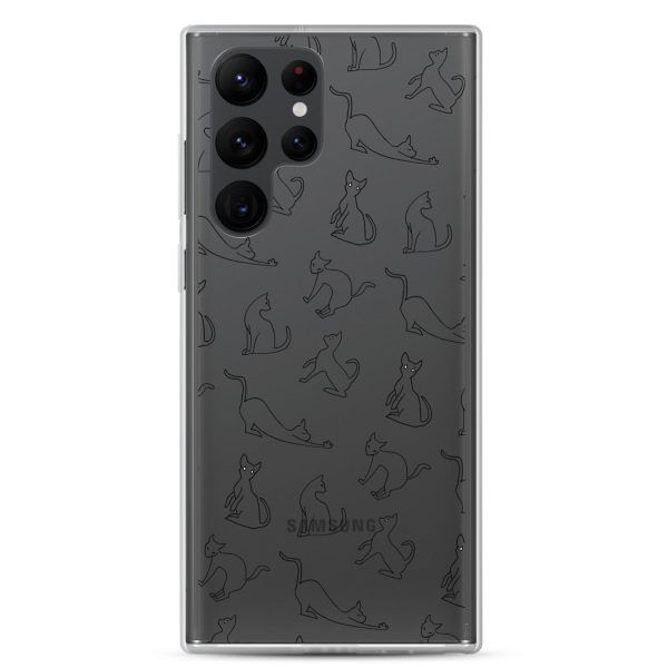 clear-case-for-samsung-samsung-galaxy-s22-ultra-case-on-phone-6a1e7a85c1dab.jpg Cat Outline Samsung Clear Case