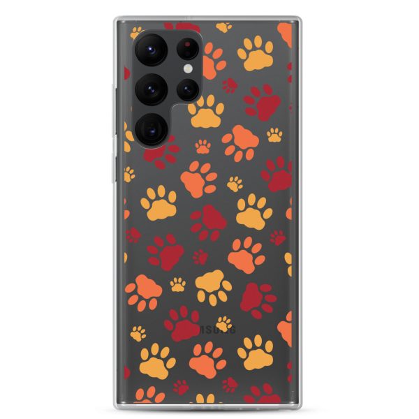 Cat Paws Samsung Clear Case