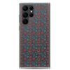 Cats and Flowers Doodle Samsung Clear Case