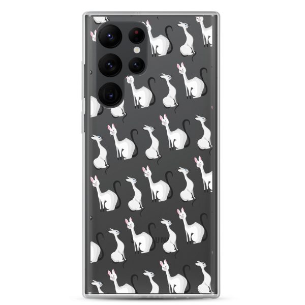 Classy Cats Samsung Clear Case
