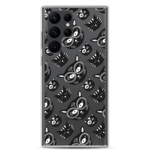 clear-case-for-samsung-samsung-galaxy-s22-ultra-case-on-phone-6a1e7cd3a788a.jpg Funky Cats Samsung Clear Case