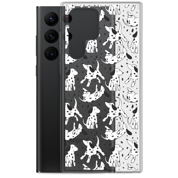 Dalmatian Dog Samsung Clear Case