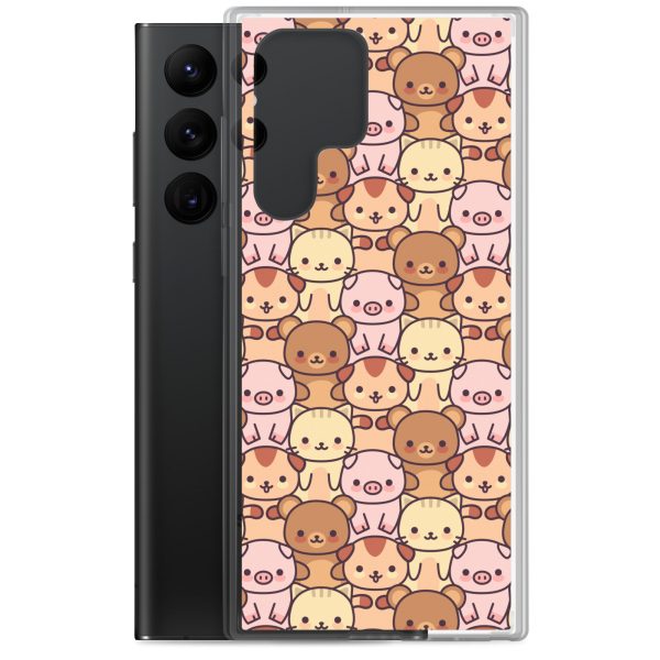Kawaii Animals Samsung Clear Case
