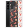 Cat Silhouettes Seamless Samsung Clear Case