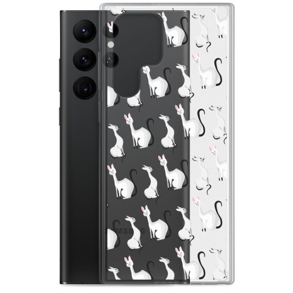 Classy Cats Samsung Clear Case