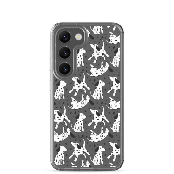 Dalmatian Dog Samsung Clear Case