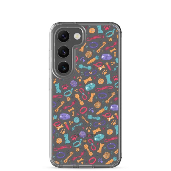 Dog Toys Samsung Clear Case