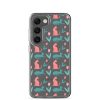 Cat Silhouettes Samsung Clear Case