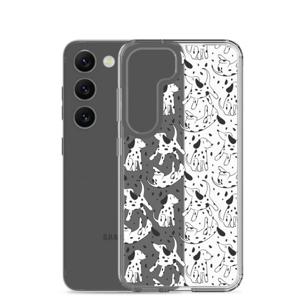 Dalmatian Dog Samsung Clear Case