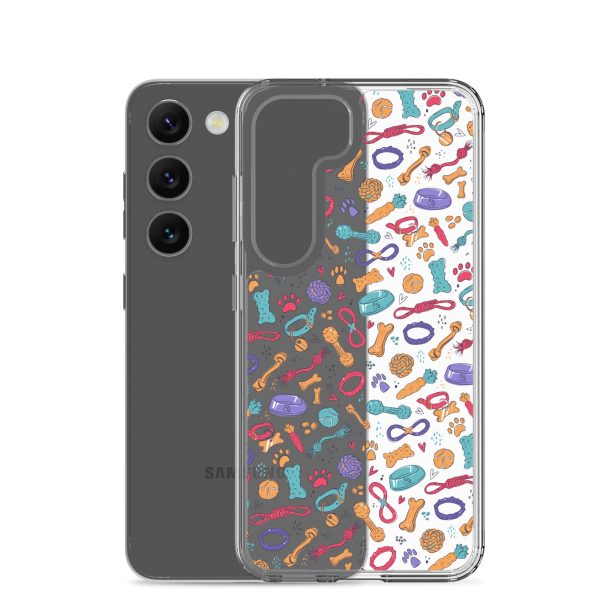 Dog Toys Samsung Clear Case