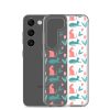 Cat Silhouettes Samsung Clear Case