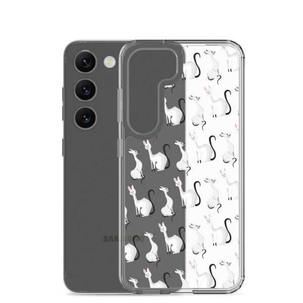 Classy Cats Samsung Clear Case