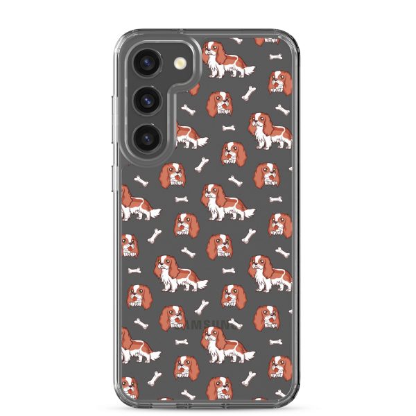 clear-case-for-samsung-samsung-galaxy-s23-plus-case-on-phone-6a1e76fc42615.jpg Cavalier Dog Samsung Clear Case