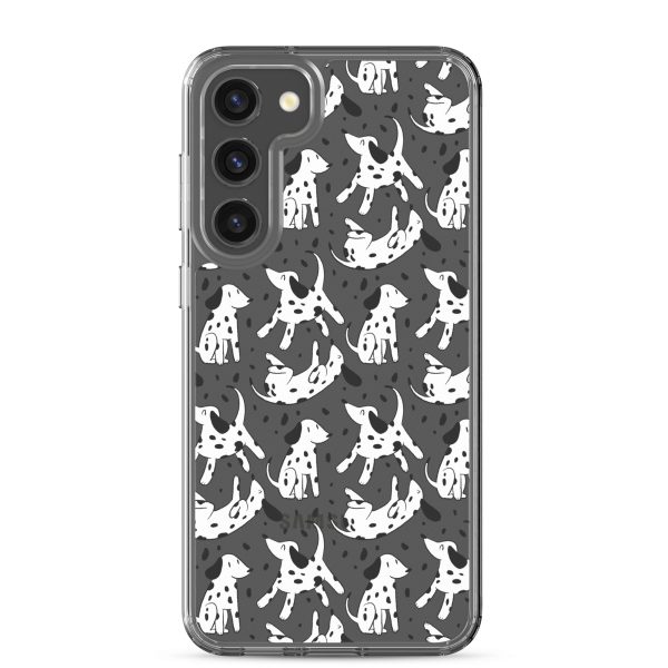 Dalmatian Dog Samsung Clear Case