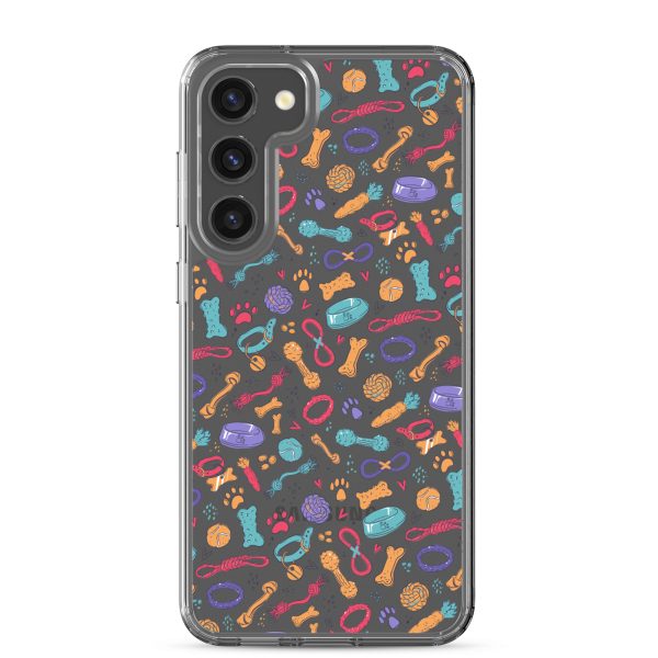 Dog Toys Samsung Clear Case