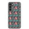 Cat Silhouettes Samsung Clear Case