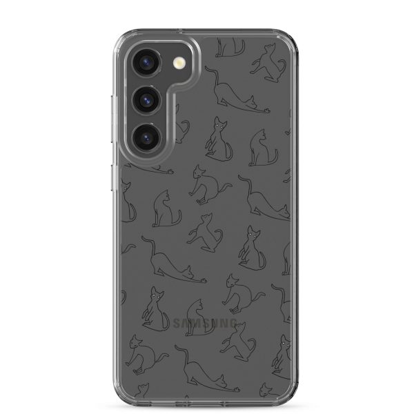 clear-case-for-samsung-samsung-galaxy-s23-plus-case-on-phone-6a1e7a85c300a.jpg Cat Outline Samsung Clear Case