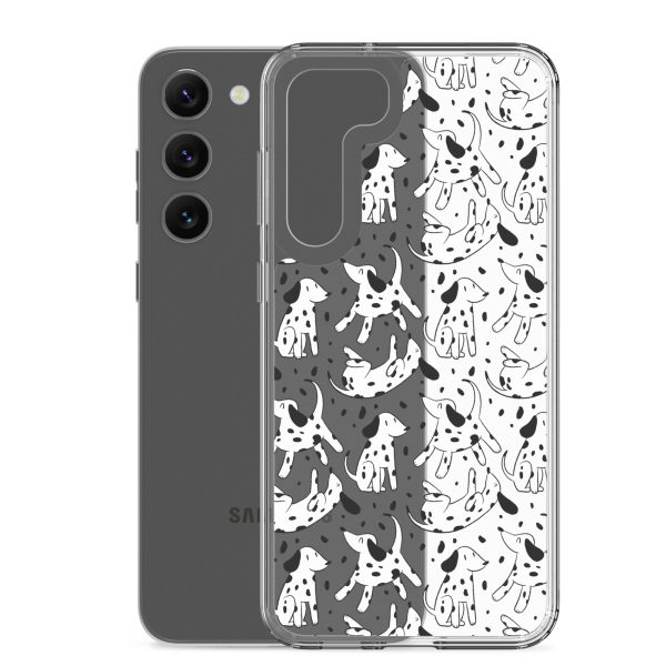 Dalmatian Dog Samsung Clear Case