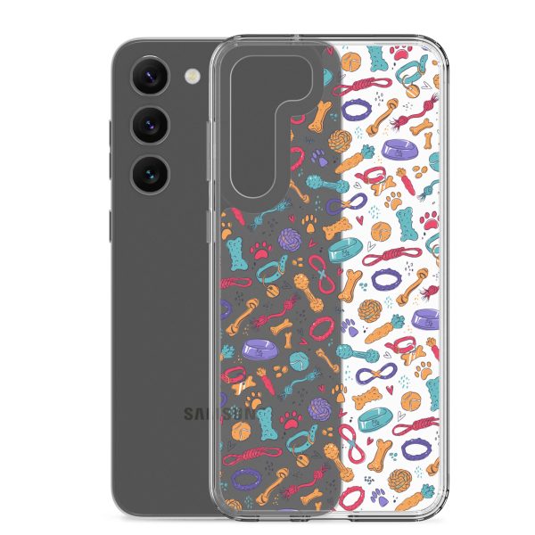 Dog Toys Samsung Clear Case