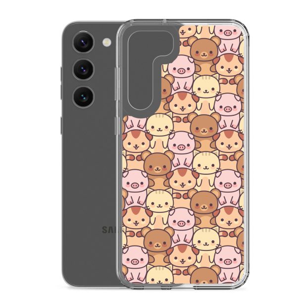 Kawaii Animals Samsung Clear Case