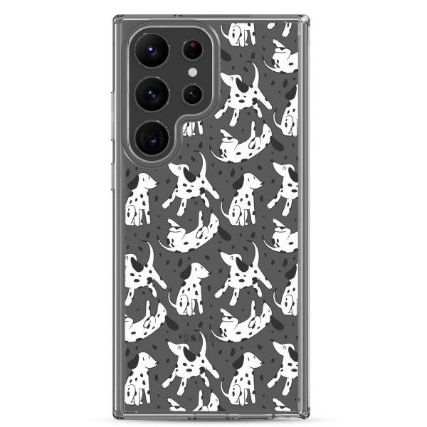 Dalmatian Dog Samsung Clear Case