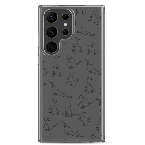 clear-case-for-samsung-samsung-galaxy-s23-ultra-case-on-phone-6a1e7a85c3171.jpg Cat Outline Samsung Clear Case
