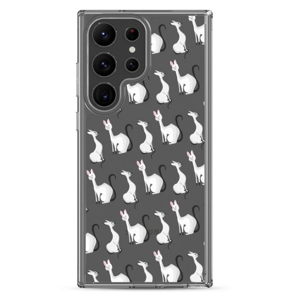 Classy Cats Samsung Clear Case