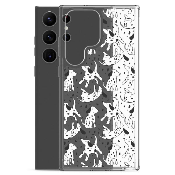 Dalmatian Dog Samsung Clear Case