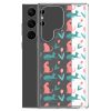 Cat Silhouettes Samsung Clear Case