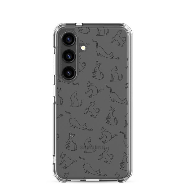 clear-case-for-samsung-samsung-galaxy-s24-case-on-phone-6a1e7a85c3722.jpg Cat Outline Samsung Clear Case