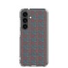 Cats and Flowers Doodle Samsung Clear Case