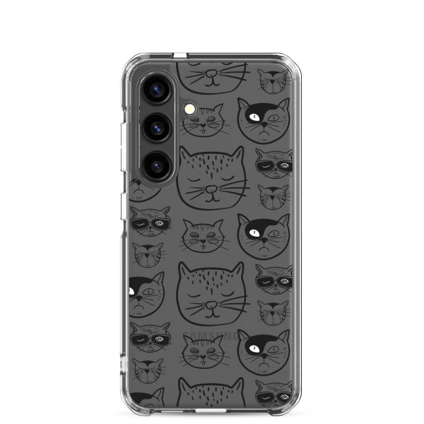 clear-case-for-samsung-samsung-galaxy-s24-case-on-phone-6a1e7c42f1146.jpg Cartoonish Cat Samsung Clear Case